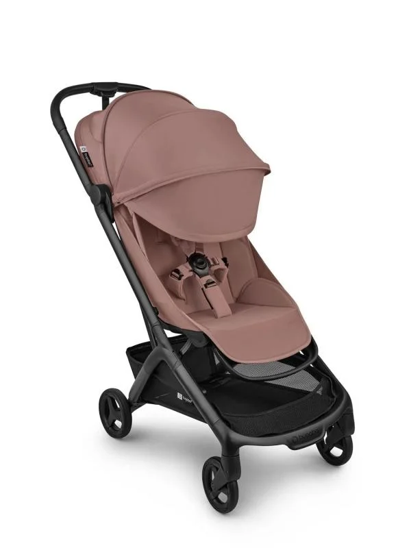 Коляска прогулочная Bugaboo Butterfly 2 complete Black/Dusty Pink купить,NaN