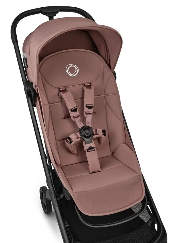 Коляска прогулочная Bugaboo Butterfly 2 complete Black/Dusty Pink купить,NaN