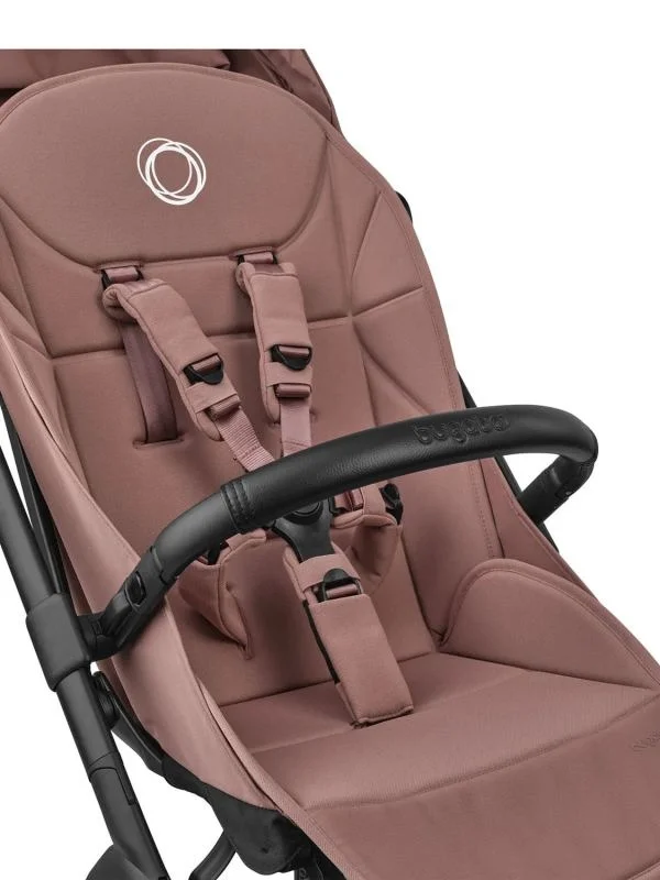 Коляска прогулочная Bugaboo Butterfly 2 complete Black/Dusty Pink купить,NaN