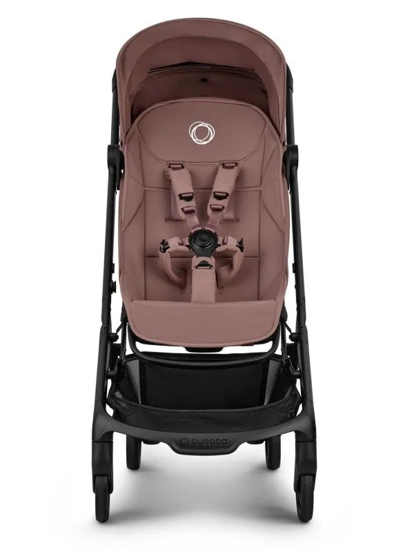 Коляска прогулочная Bugaboo Butterfly 2 complete Black/Dusty Pink купить,NaN