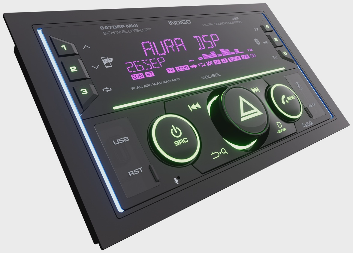 AurA Indigo-847DSP MKII 2DIN 2 DIN
