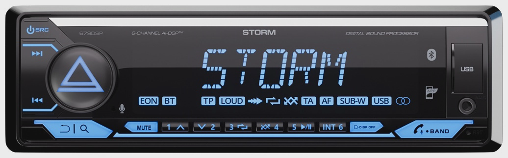 AurA STORM-679DSP 1 DIN