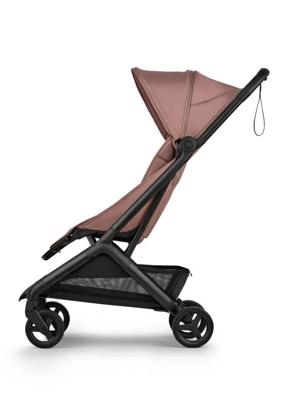 Коляска прогулочная Bugaboo Butterfly 2 complete Black/Dusty Pink купить,NaN