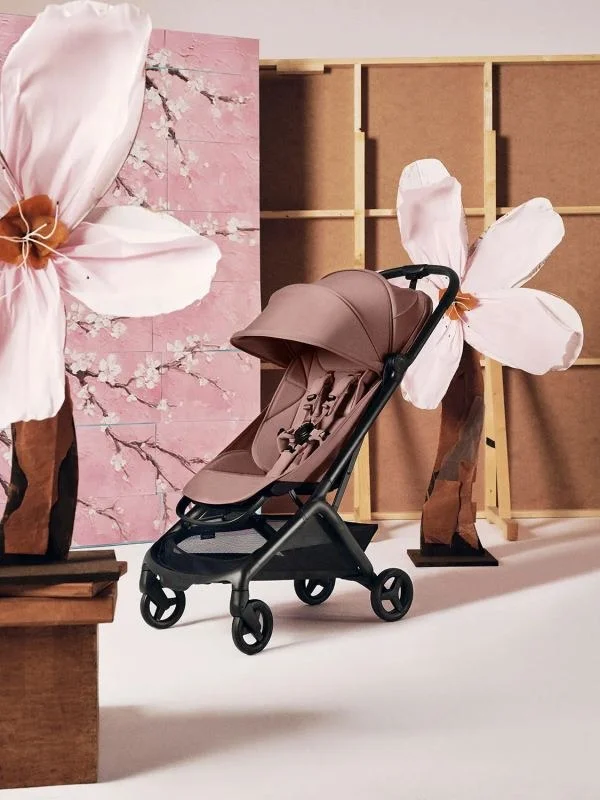 Коляска прогулочная Bugaboo Butterfly 2 complete Black/Dusty Pink купить,NaN