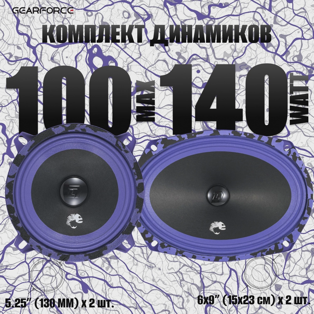 DL Audio среднечастотная АС Piranha 13/69