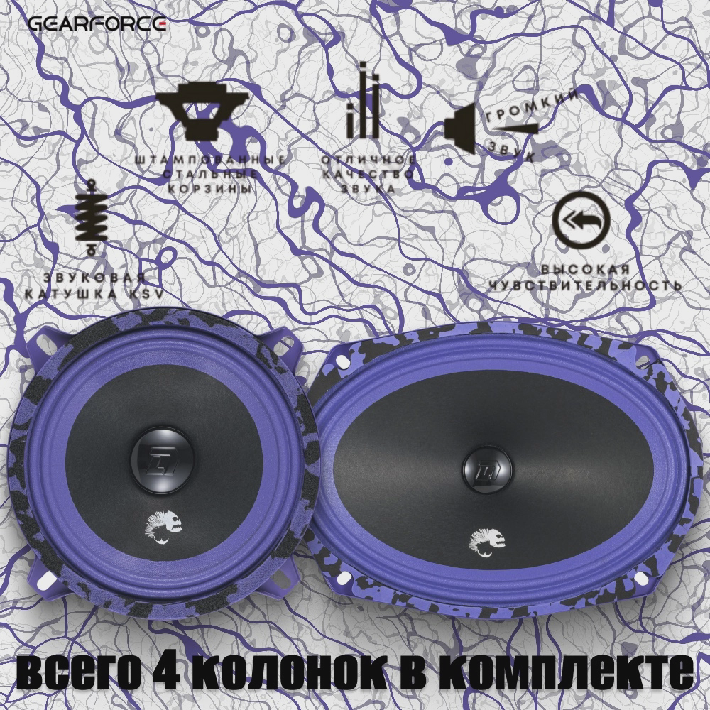 DL Audio среднечастотная АС Piranha 13/69