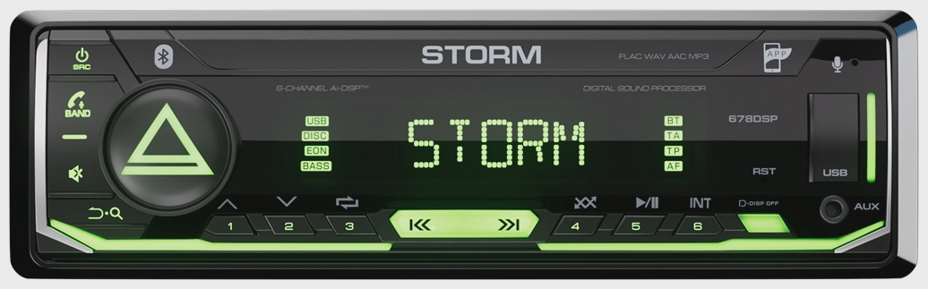 AurA STORM-678DSP 1 DIN купить,NaN