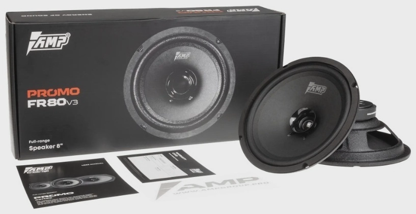 AMP широкополосная АС PROMO FR80 ver.3 купить,21996