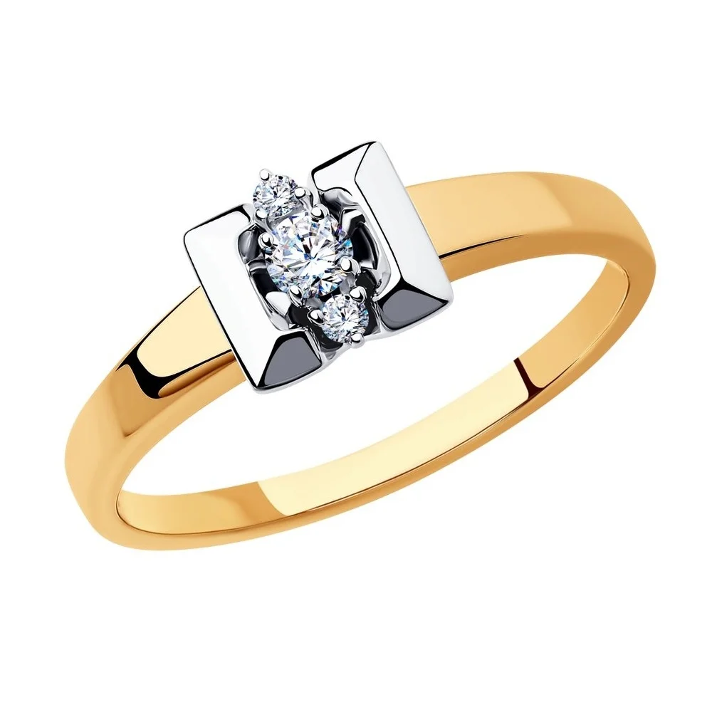 Кольцо Sokolov 1011459 красное золото 18р 2.80гр купить,NaN