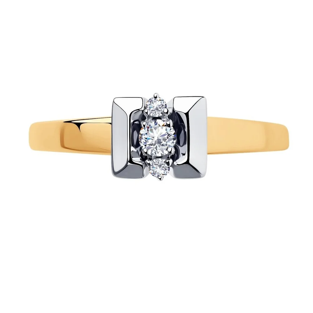 Кольцо Sokolov 1011459 красное золото 18р 2.80гр купить,NaN