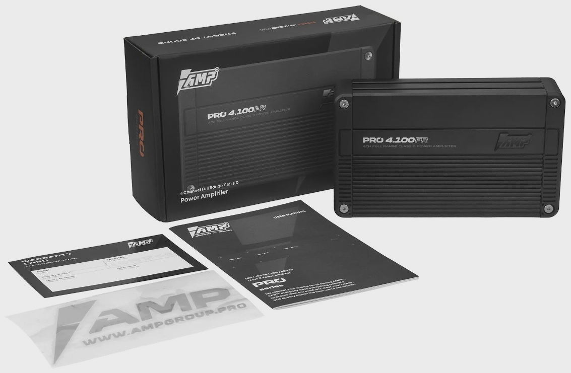 AMP PRO 4.100FR 600 Вт 4 канальный