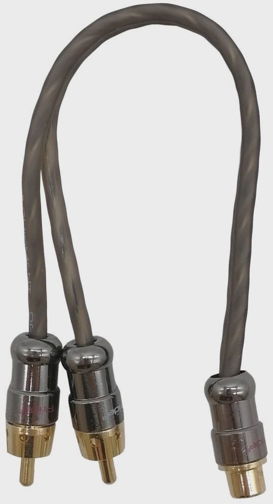 PRIDE кабель RCA Y-5000 (1M2F) 2 шт