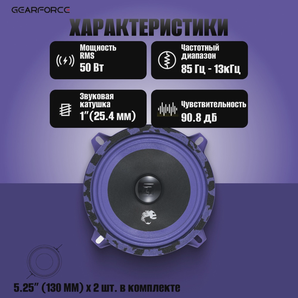 DL Audio среднечастотная АС 13/69 комплект колонок Piranha