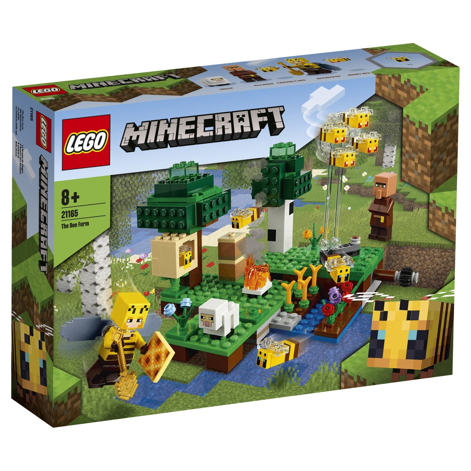 Конструктор Lego Minecraft Пчелиная ферма 21165 238 деталей