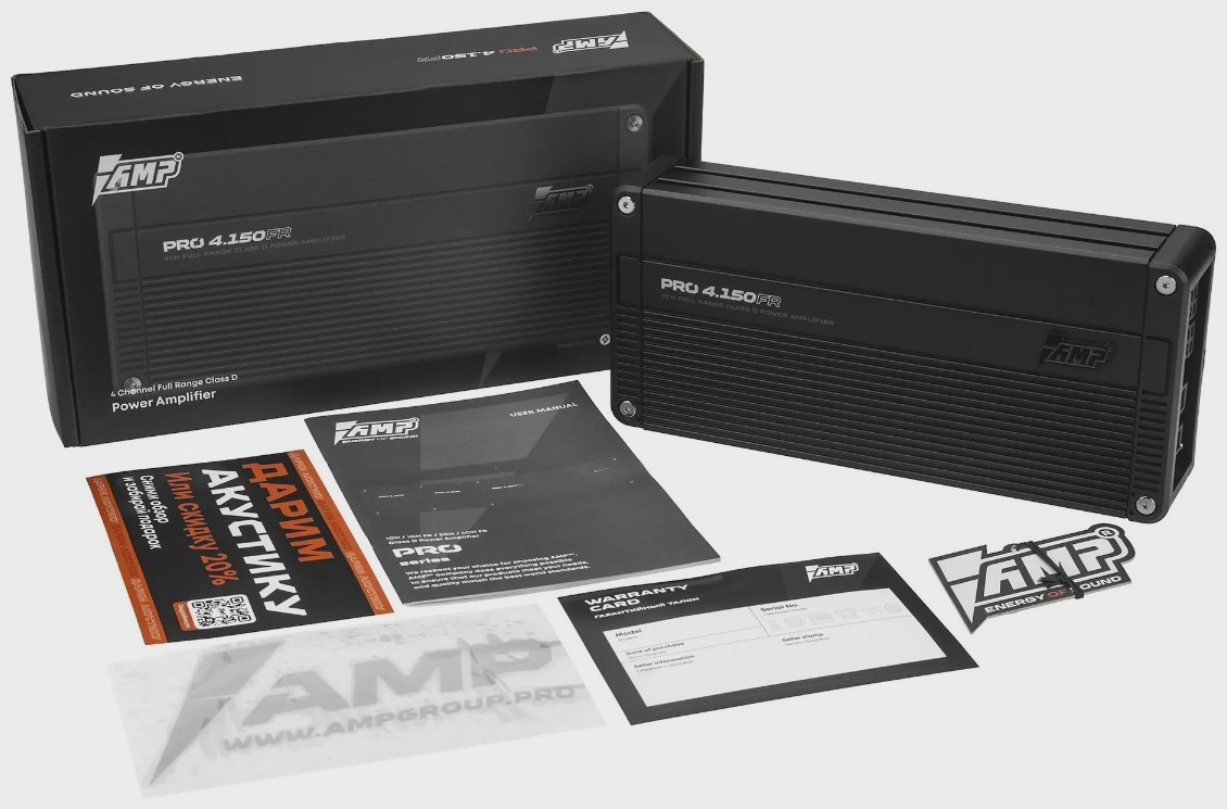 AMP PRO 4.150FR 920 Вт 4 канальный