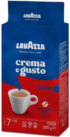 Кофе Lavazza Crema e Gusto Classico молотый 250 г