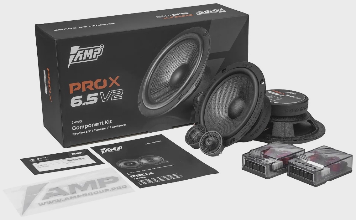 AMP компонентная АС Акустическая система AMP PRO X 6.5 v2 - ForteMarket AMP компонентная АС Акустическая система AMP PRO X 6.5 v2 купить,NaN