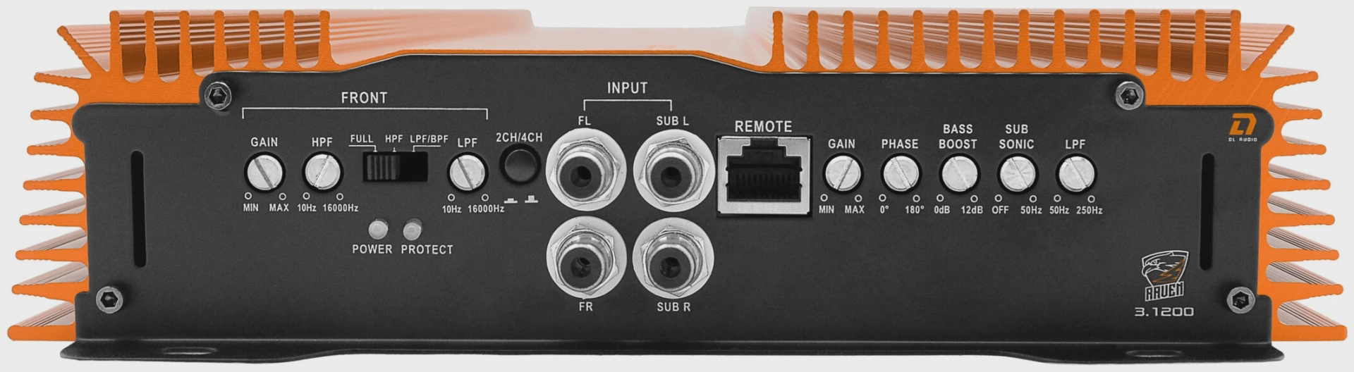 DL Audio Raven 3.1200 1200 Вт 3 канальный