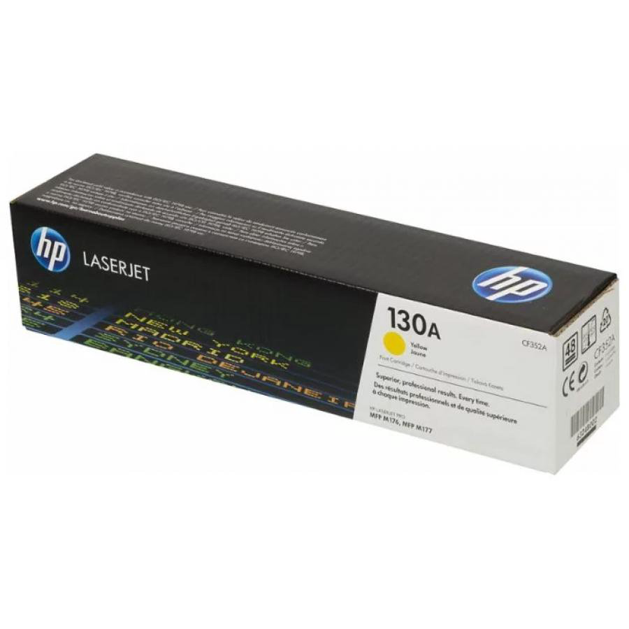 Картридж HP 130A CF352A желтый