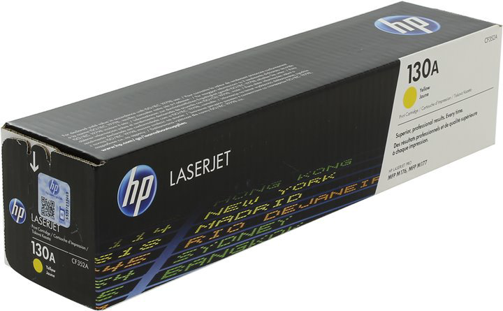 Картридж HP 130A CF352A желтый