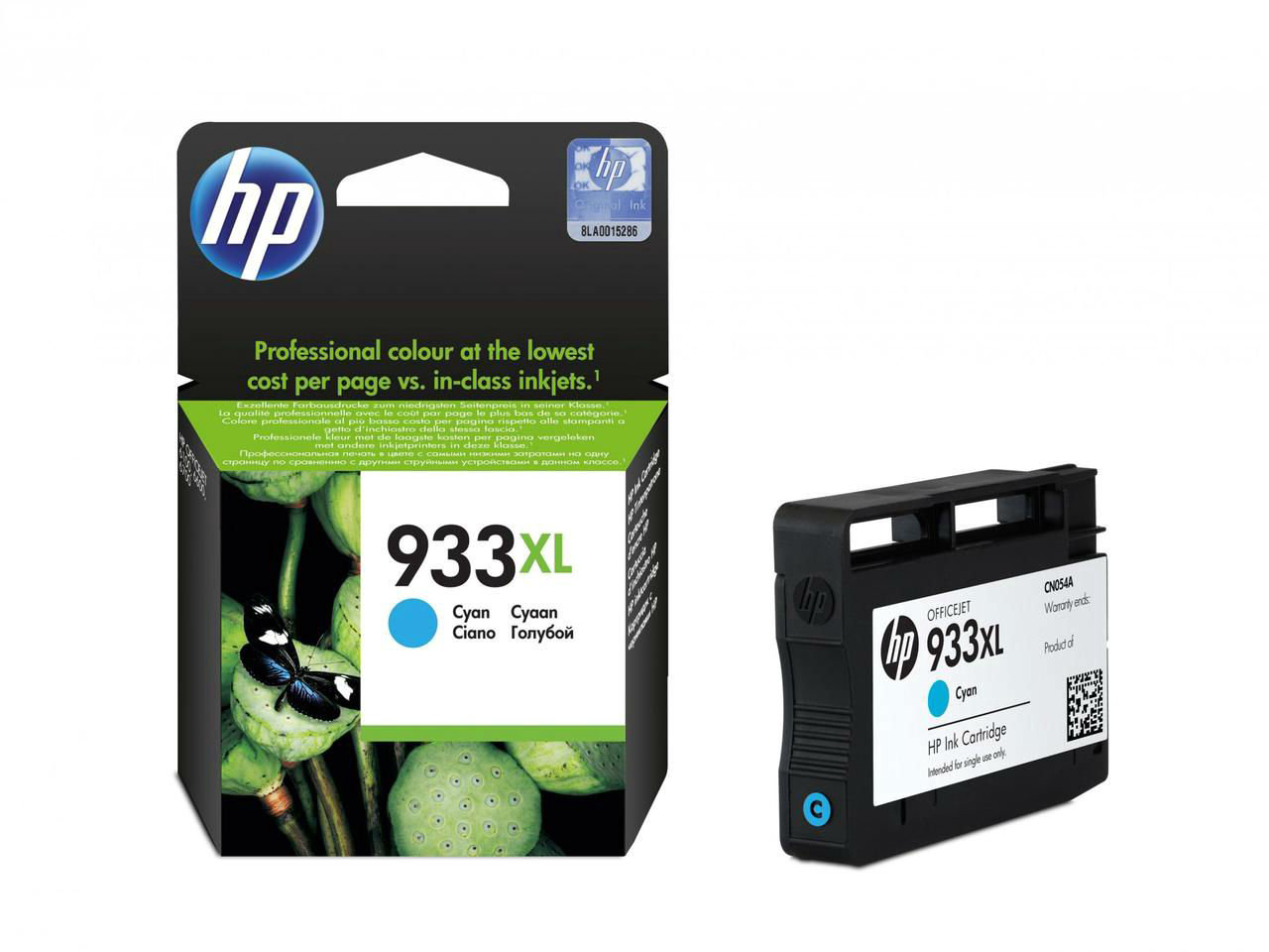 Картридж HP 933XL CN054AE голубой