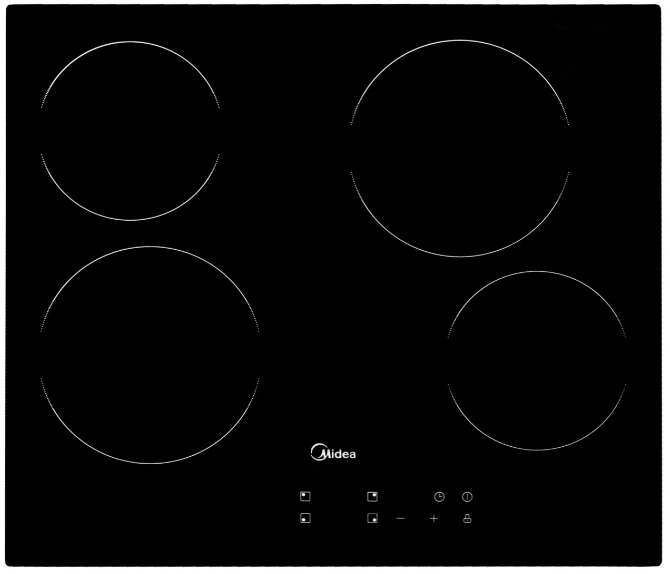 Варочная поверхность Midea MCH-B641C черный