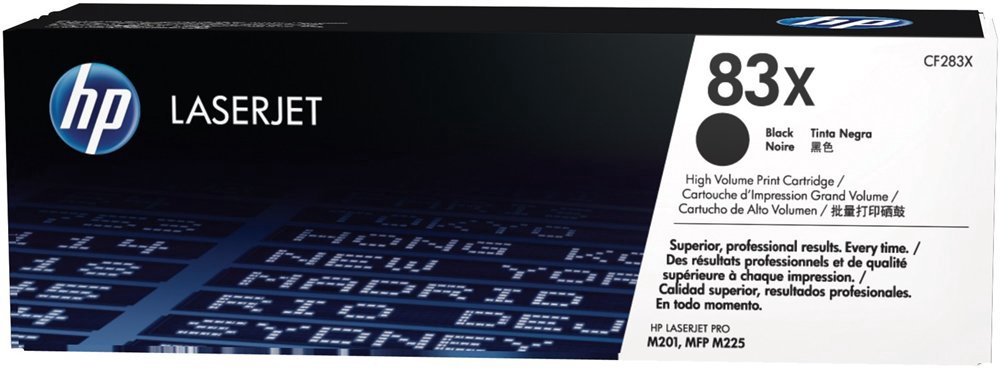 Картридж HP 83X CF283X черный купить,78606