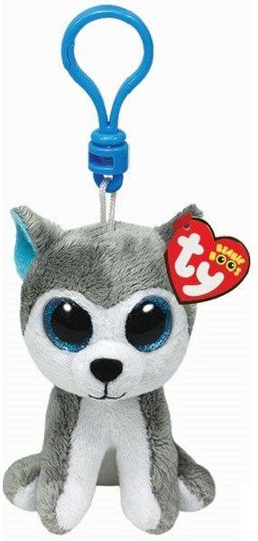 Мягкая игрушка TY Beanie Boo's. Брелок Волчонок Slush 12,7 см купить,NaN