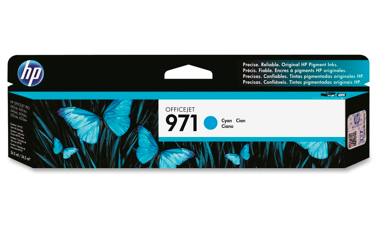 Картридж HP 971 CN622AE голубой купить,NaN