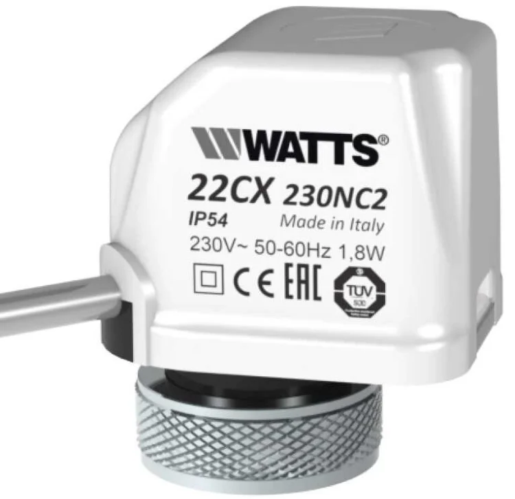 Электропривод трехходового клапана Watts 22CX  купить,NaN