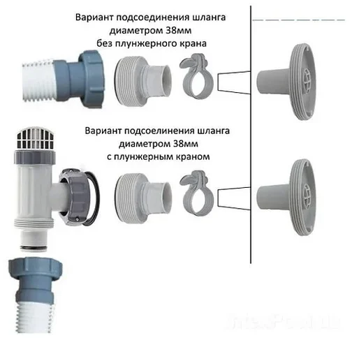 Фильтр-насос Intex 26644 4500л/ч белый купить,NaN