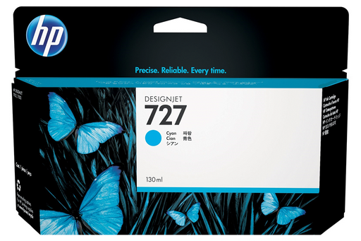 Картридж HP  №727 B3P19A голубой