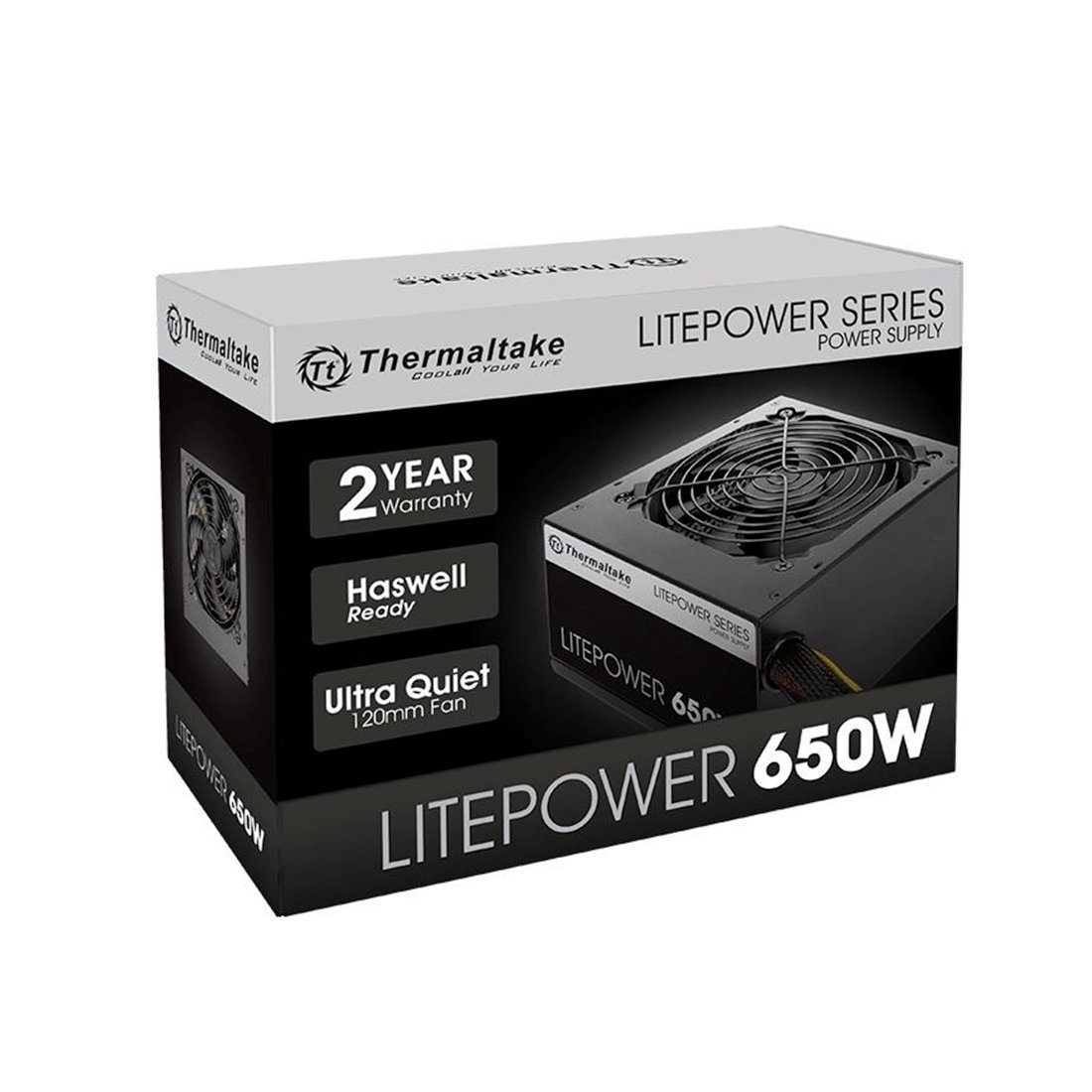 Блок питания Thermaltake Litepower LT 650W черный купить,0