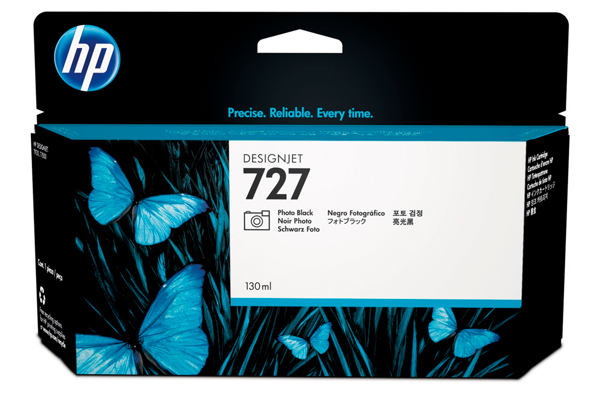 Картридж HP 727 B3P23A черный купить,70298