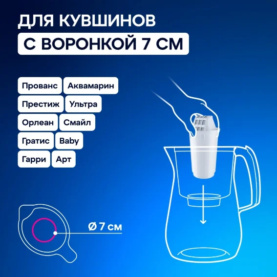 Фильтр для воды Аквафор А5 3+1 белый купить,9300
