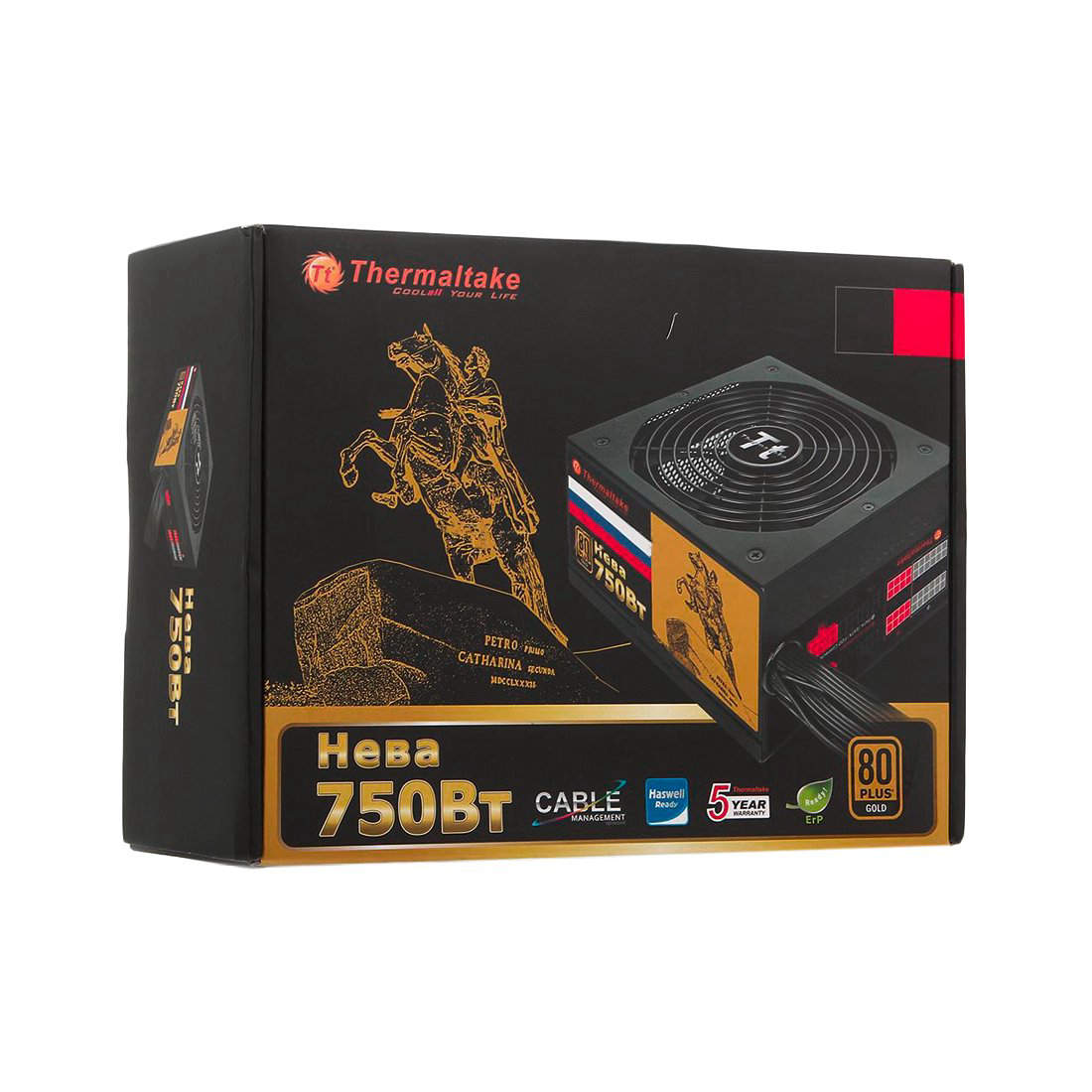 Блок питания Thermaltake RU W Series Neva 750W черный купить,NaN