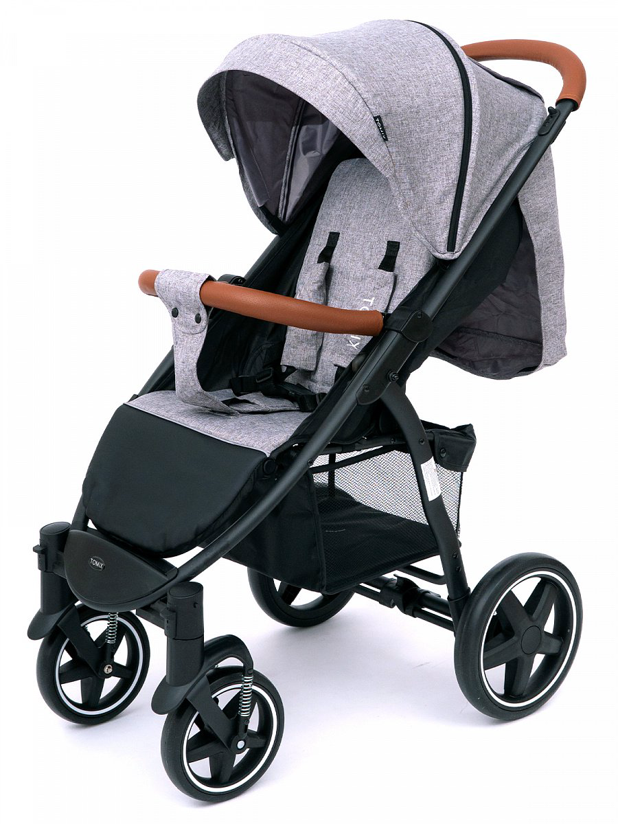 Коляска прогулочная Tomix Stella 2021 Grey/Black купить,NaN