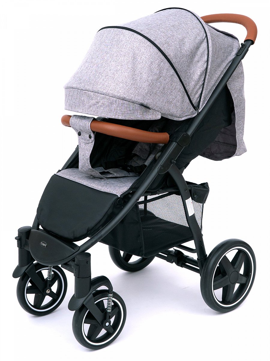 Коляска прогулочная Tomix Stella 2021 Grey/Black купить,NaN