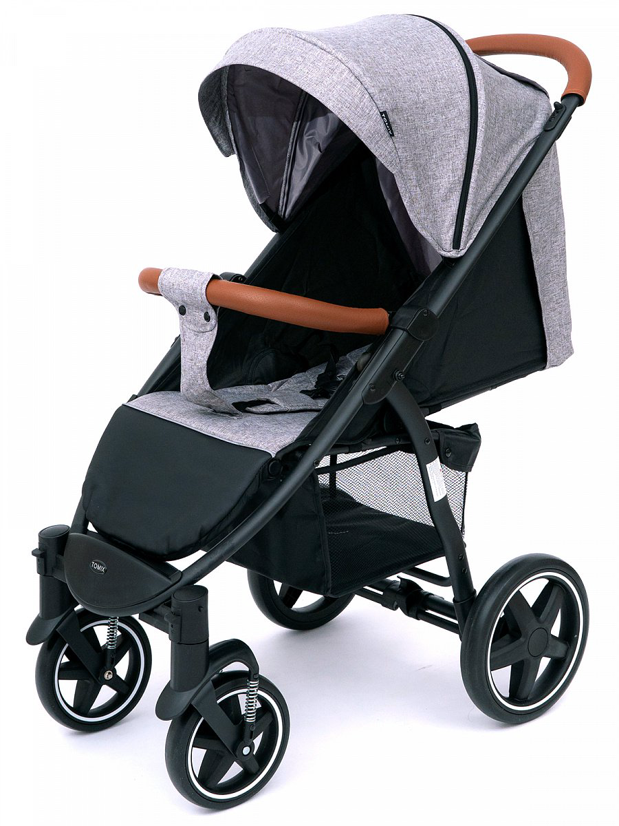 Коляска прогулочная Tomix Stella 2021 Grey/Black купить,NaN