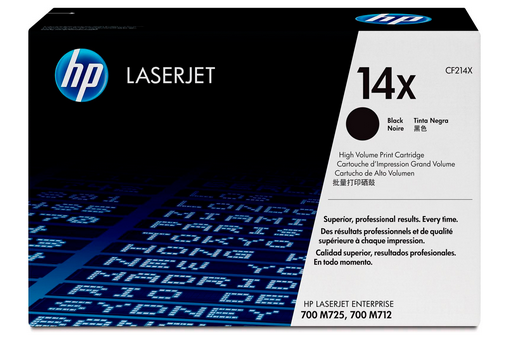 Картридж HP 14X CF214X черный