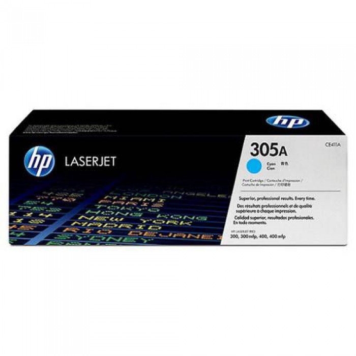 Картридж HP 305A CE411A голубой купить,NaN