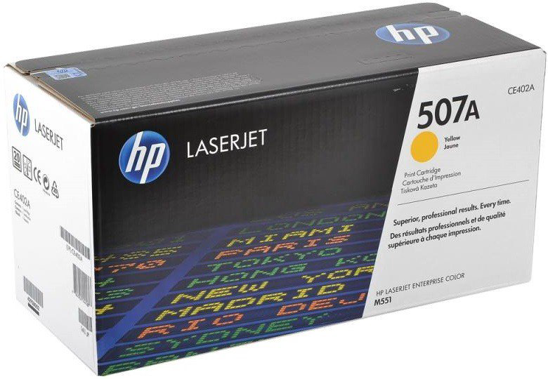 Картридж HP CE402A желтый купить,118835