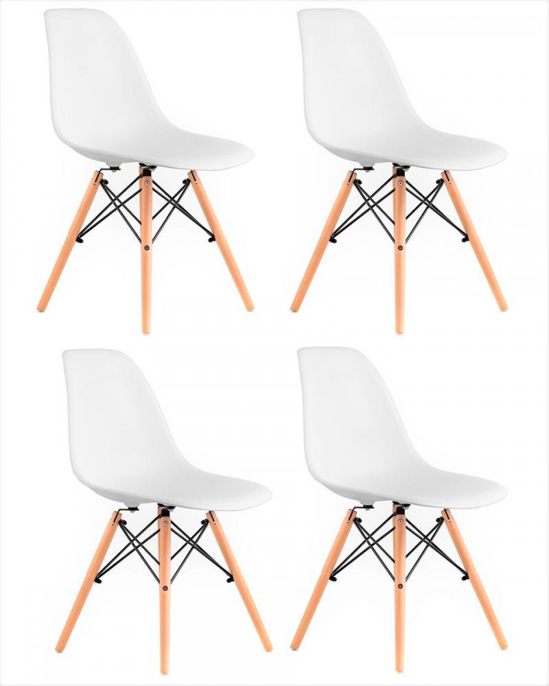 Комплект стульев SK Trade Eames DSW BOX 4X белый