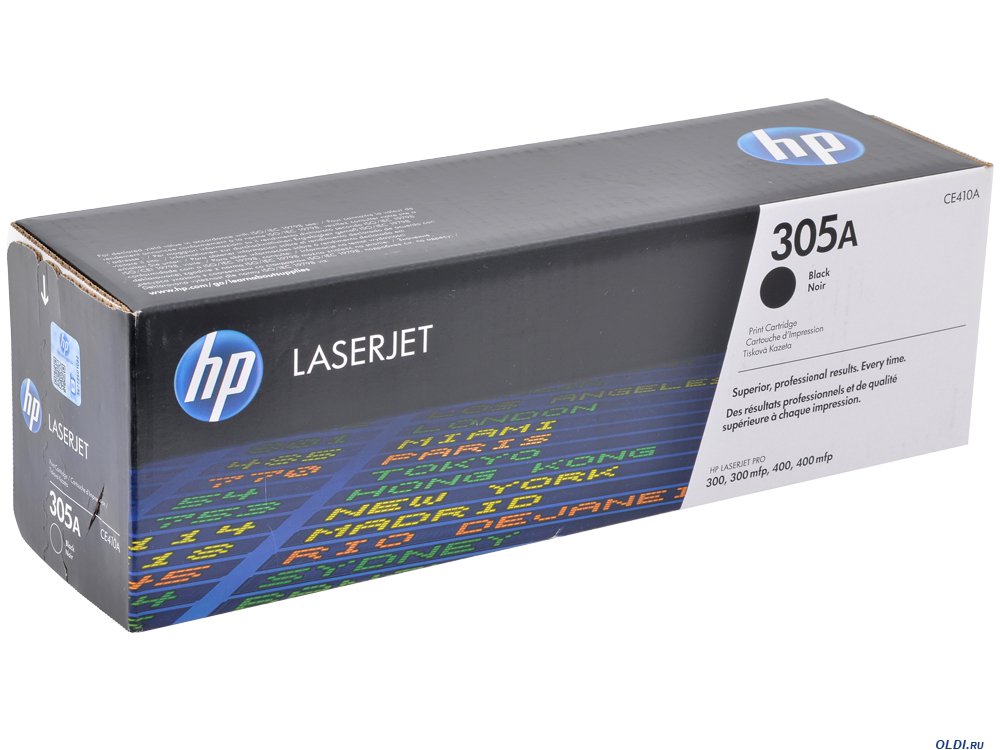 Картридж HP CE410A черный