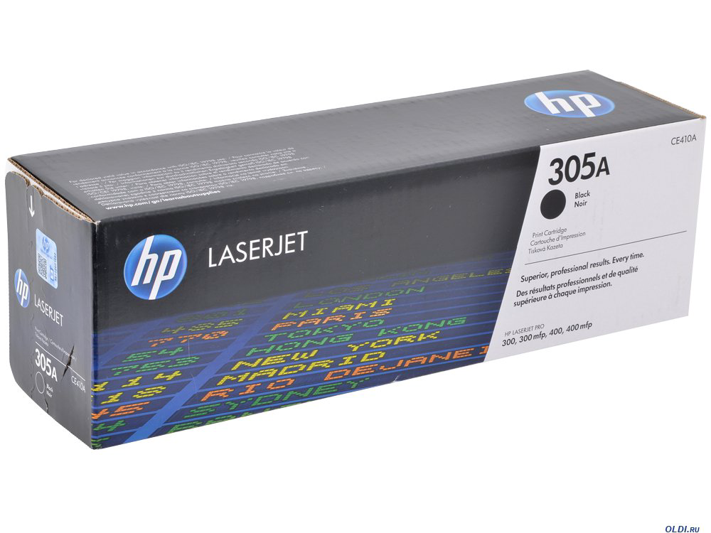 Картридж HP CE410A черный