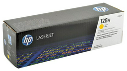 Картридж HP 128A CE322A желтый