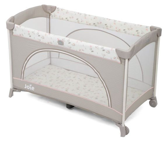 Манеж Joie Allura 120 Flowers Forever серый купить,NaN