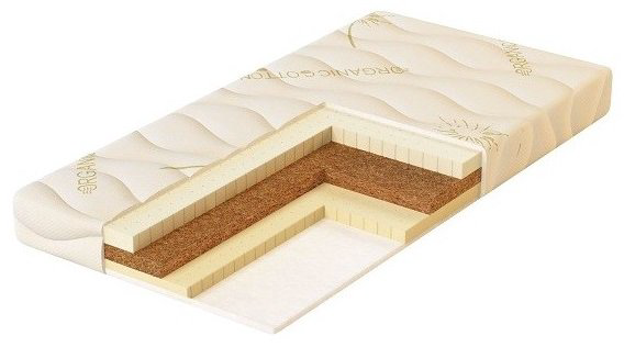 Матрац детский Plitex Bamboo Fibre ББ-10/1 бежевый купить,NaN