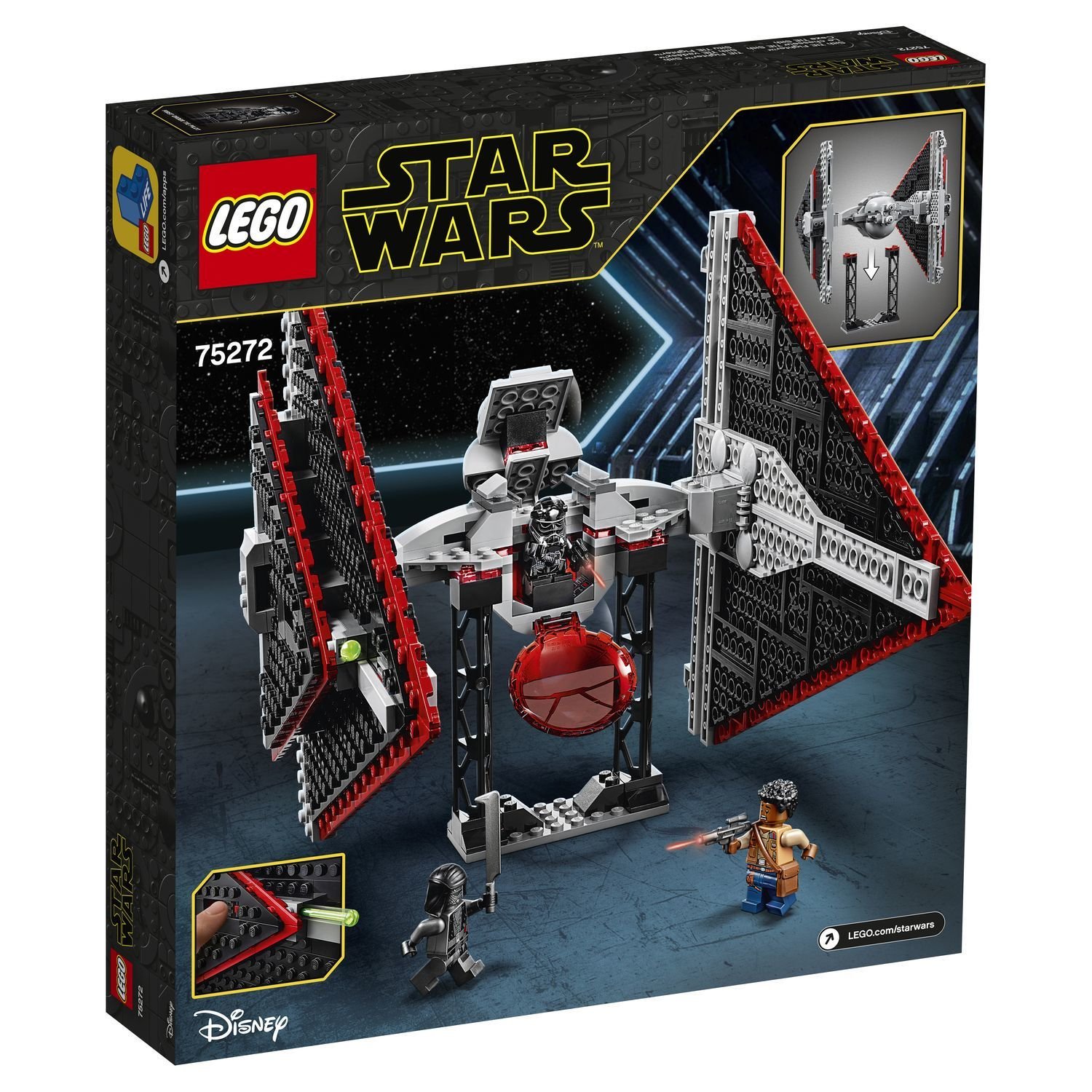 Конструктор Lego Star Wars Истребитель СИД ситхов 75272 купить,NaN