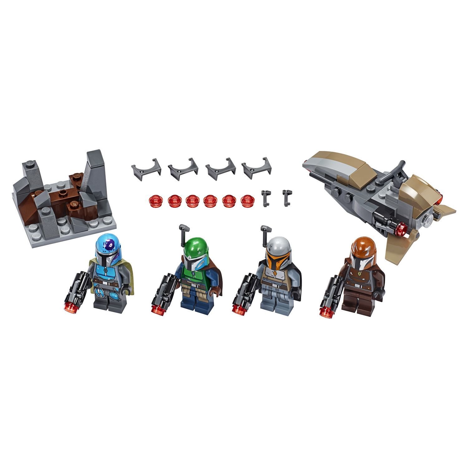 Конструктор Lego Star Wars Боевой набор мандалорцы 75267 купить,NaN